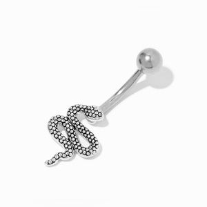 NWT Titanium Snake Belly Ring